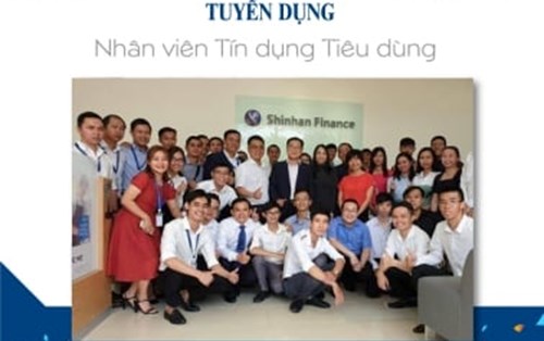 Công ty tài chính TNHH MTV SHINHAN Việt Nam tuyển nhân viên tín dụng tiêu dùng